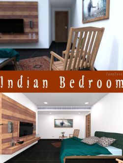 71305 场景 印度卧室  Indian Bedroom