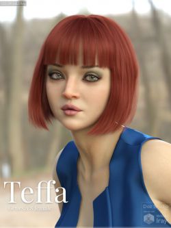 142486 人物  Teffa for Genesis 8 Female