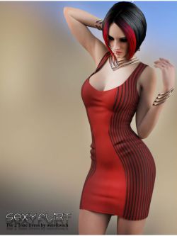 111615 服装 Sexy Flirt For 2 Tone Dress