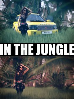 64075 场景 丛林场景 In The Jungle Scene Billboards