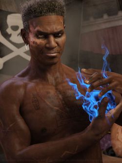 82124 人物 VooDoo Pirate for Genesis 8.1 Male