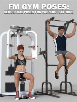 33657 姿态 健身房姿势 FM Gym Poses: Workout Stations