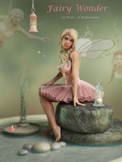 48195 姿态 Fairy Wonder Poses for Genesis 8 Female