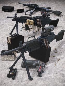 85640 道具 现代武器 Modern Weapons Collection 3
