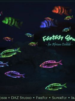 134855 鱼的纹理 Fantasy Glow for African Cichlids