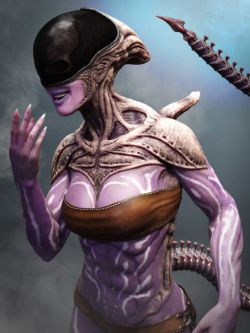 65179 科幻 Mysterious Alien HD for Genesis 8 Female