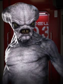 48025 人物 外星人 Crypto Alien HD for Genesis 8 Male