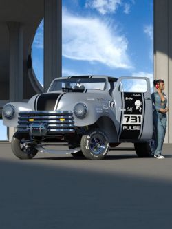 78984 道具 汽车 Gasser Muscle Car