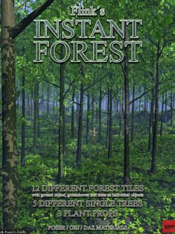 121819 道具 植物Flinks Instant Forest