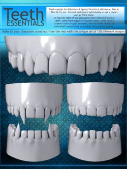 98544 道具 牙齿变形 Exnem Teeth Essentials