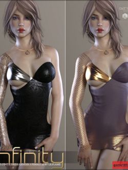117292 服装 纹理 Infinity for Infinite Dress Genesis 3 Females