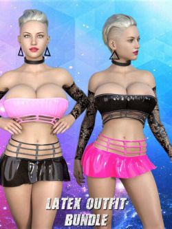 服装 乳胶套装 Latex Outfit Bundle G8F/G8.1F