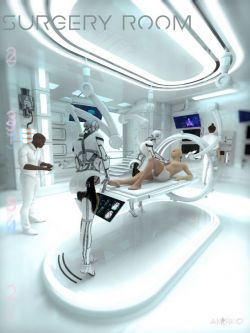 44943 场景 科幻手术室 Sci-fi Surgery Room