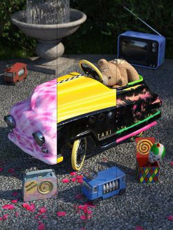 81205 老式玩具车 Vintage Toy Car