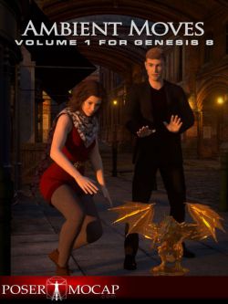 60589 动画 Ambient Moves Volume 1 For Genesis