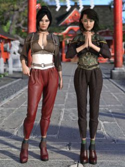 66309 服装纹理 dForce Shadow Agent Outfit Textures