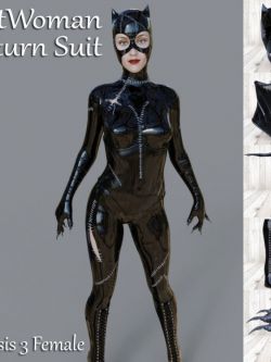 服装 Catwoman Return Suit For G3F