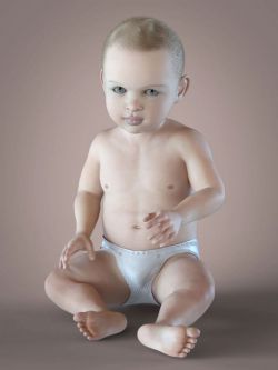 82923 人物 婴儿 Deepsea Baby HD for Genesis 8.1 Male