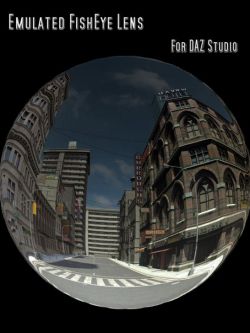 20326 工具 仿鱼眼镜头 Emulated FishEye Lens for DAZ Studio