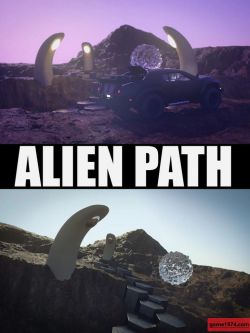 72749 场景 外星 Alien Path