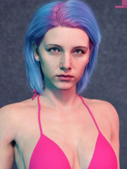 82450 人物 Caprica HD with HD Expressions for Genesis 8.1 Female