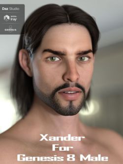 55487 人物 Xander for Genesis 8 Male