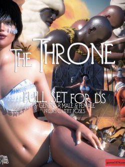 129534 服装和场景 幻想 The Throne For DS