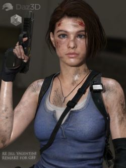 人物 头发 服装 RE Jill Valentine Remake for G8F