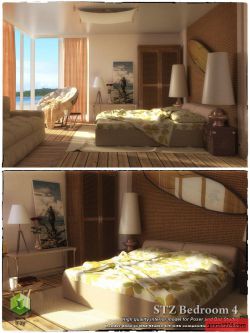 122192 道具家具STZ Bedroom 4 by santuziy78 ()