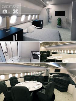 36775 场景 公务机内饰 Executive Jet Interiors