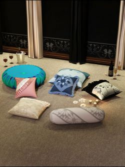 52071 道具 装饰枕头 Decorative Pillows