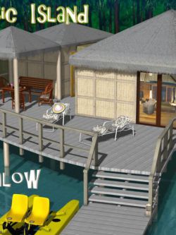 75217 场景 岛屿小屋 Exotic island - Bangalow