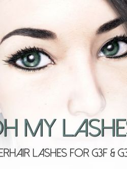 116561 睫毛Oh My Lashes Fiberhair Eyelashes for G3F & G3M