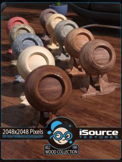 36475 木材纹理 Wood Collection Merchant Resource - Vol2 (PBR Textures)