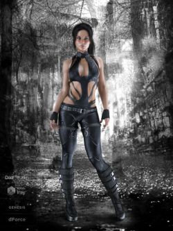 67735 服装 战术 X-Fashion Tactical Touch Outfit for Genesis 8 Female(s)