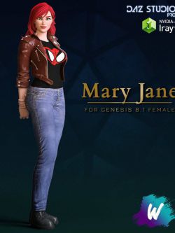 人物 Mary Jane For Genesis 8.1 Female