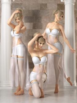 57367 模特 姿态 Delicatesse Pose Set for Genesis 8 Female