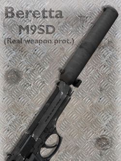 道具 手枪 Beretta M9SD