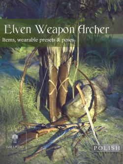 35195 道具 精灵武器弓箭  Elven Weapon Archer