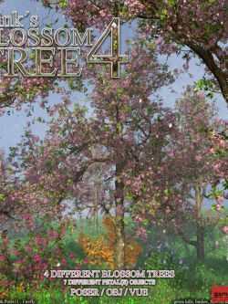 120145 植物 Flinks Blossom Tree 4