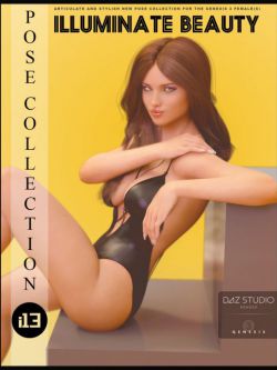 31551 姿态 i13 Illuminate Beauty Pose Collection for the Genesis 3 Female(s)