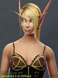 人物和服装 Alori For Genesis 8 and 8.1 Female