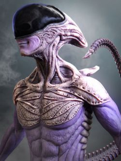 66369 外星人 Mysterious Alien HD for Genesis 8 Male