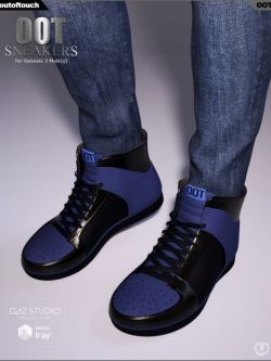 23368 鞋子 运动鞋 OOT Sneakers for Genesis 3 Male