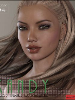 117064 头发 SV's Kandy Iray Hair Shaders by Sveva ()