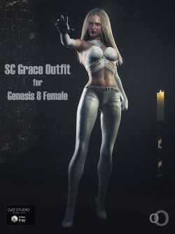 140823 服装 SC Grace Outfit for Genesis 8 Female