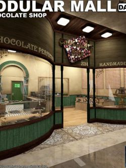 163146 场景 Modular Mall 2: Chocolate Shop for Da