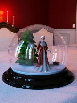 79794 道具 圣诞雪球和姿势  Christmas Snow Globe and Poses for Genesi...