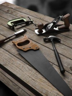 65359 道具 木工工具1 Woodworking Tools 1