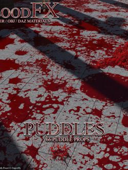 153577 道具 血水  Flinks BloodFX - Puddles